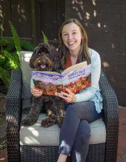 Dr. Annie with her dog Heidi